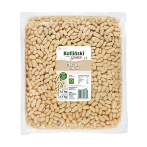 Fasola biała 2,5kg Kotliński Gastro