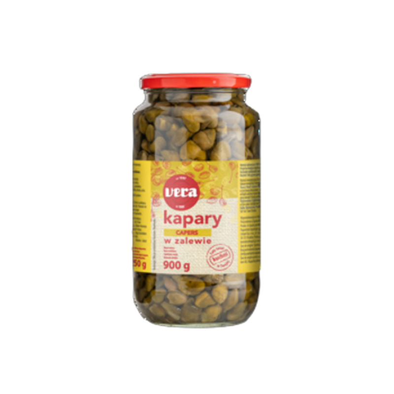 Kapary w zalewie 900/550 g Vera