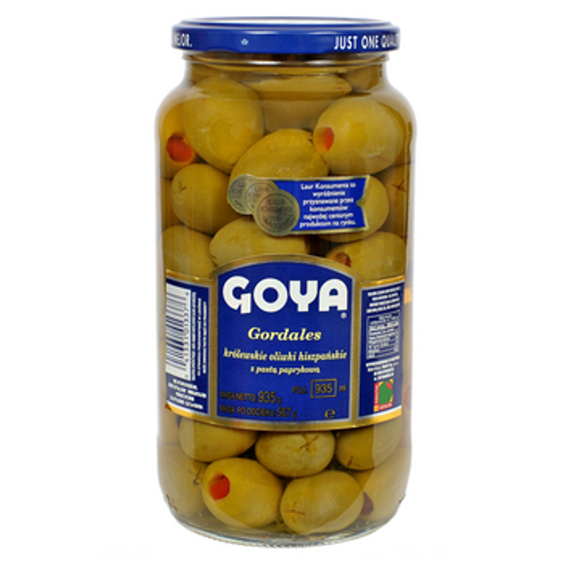 Goya Gordales królewskie oliwki hiszpańskie z pastą paprykową 935ml