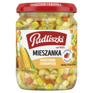 Pudliszki Mieszanka warzywna z kukurydzą 450 g