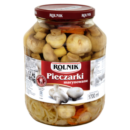 Pieczarki marynowane Rolnik 1700 ml