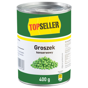 Topseller Groszek konserwowy 400g