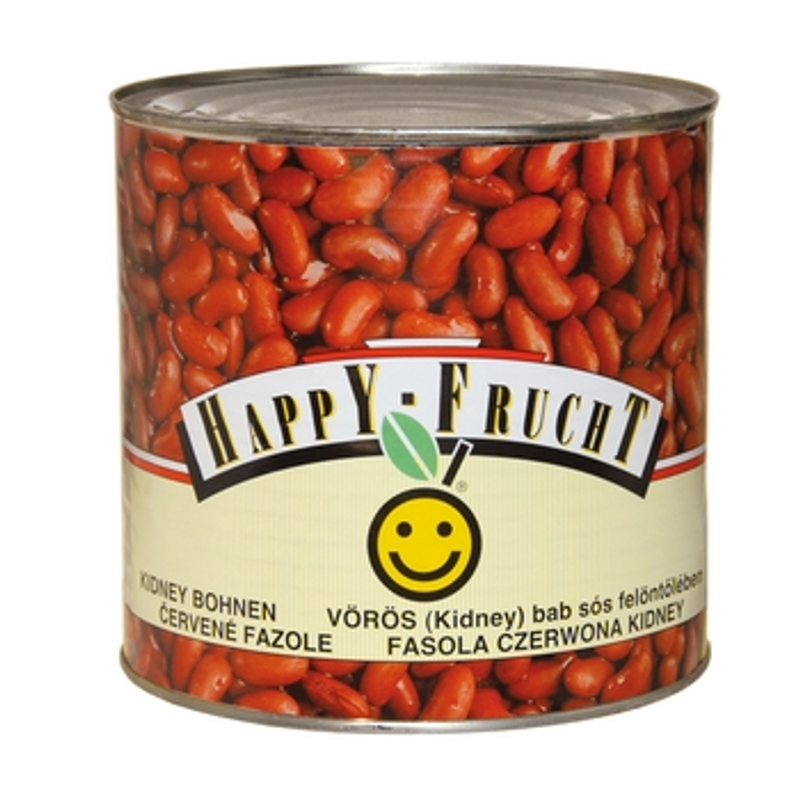 Happy Frucht Fasola Czerwona Kidney w zalewie 2500g