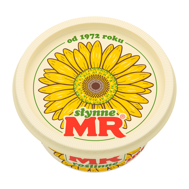 Słynne MR Roślinne 250g. Margaryna