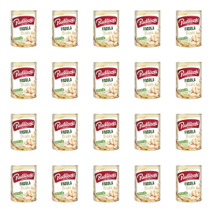 Pudliszki Fasola Biała w Zalewie Canellini w Puszce - Żródło Białka 400g X20