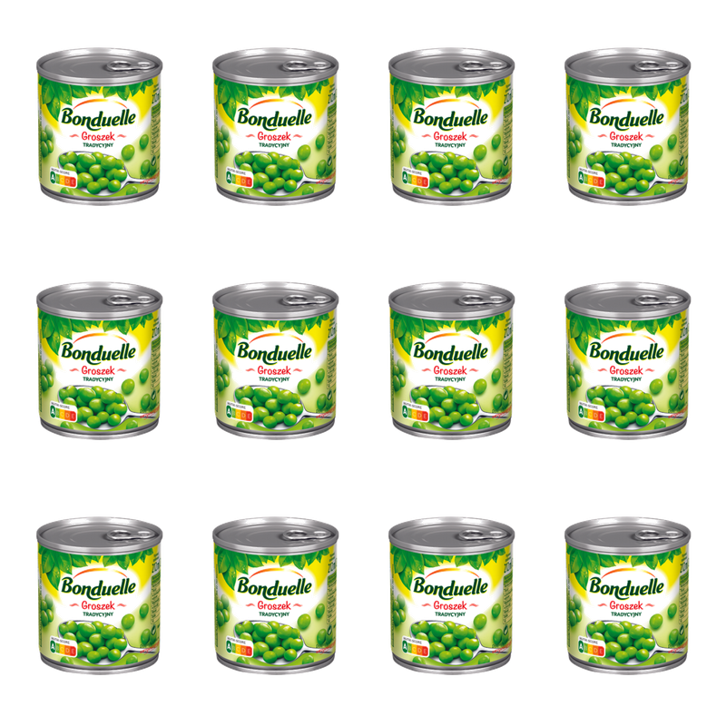 Bonduelle groszek 212 ml X12