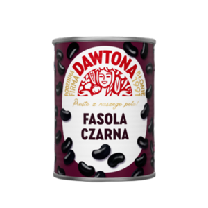 Fasola czarna konserwowa 400g Dawtona X6