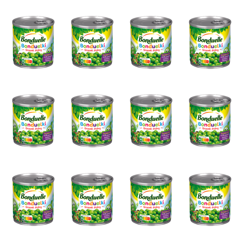 Bonduelle Groszek drobny Bonduelki 212ml X12