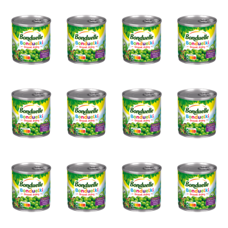 Bonduelle Groszek drobny Bonduelki 212ml X12