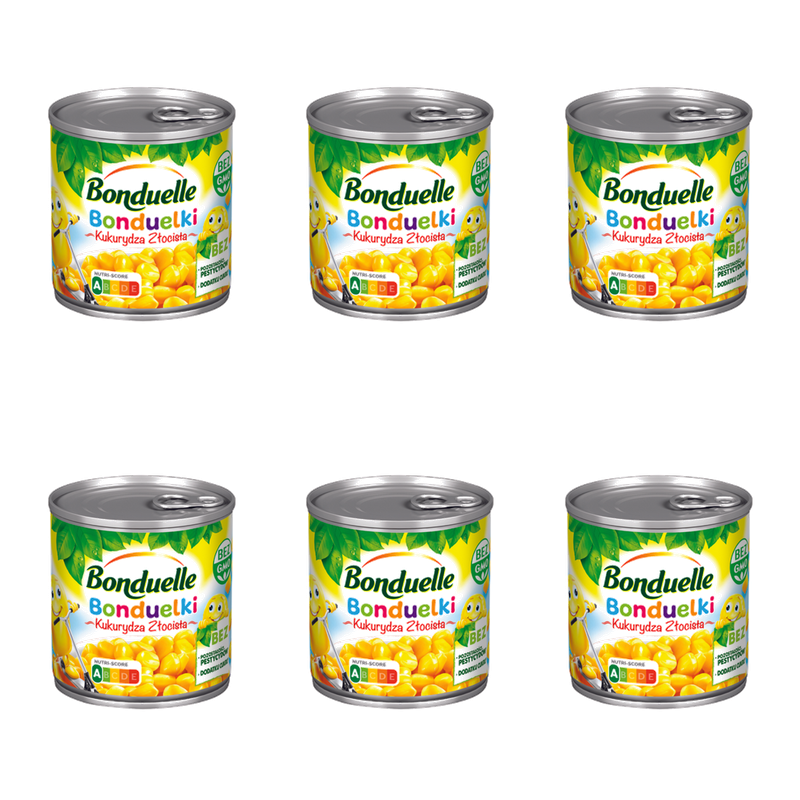 Bonduelle Kukurydza złocista Bonduelki 212ml X6