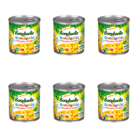 Bonduelle Kukurydza złocista Bonduelki 212ml X6