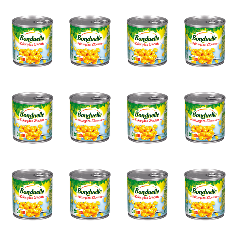 BONDUELLE Kukurydza Złocista 212 ML X12