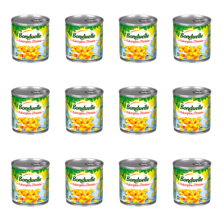 BONDUELLE Kukurydza Złocista 212 ML X12