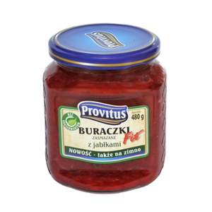 Buraczki zasmażane z jabłkami Provitus 480G X6
