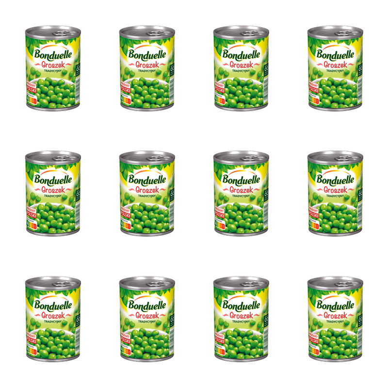 BONDUELLE Groszek 400ml X12