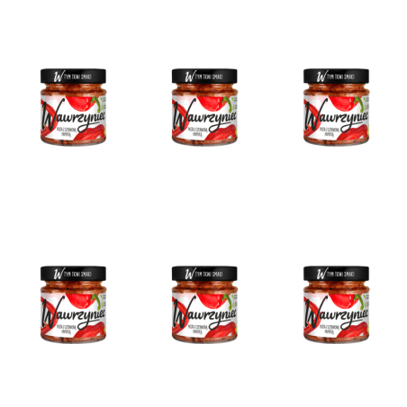 Wawrzyniec - Pasta Warzywna z czerwoną papryką 180 g X6