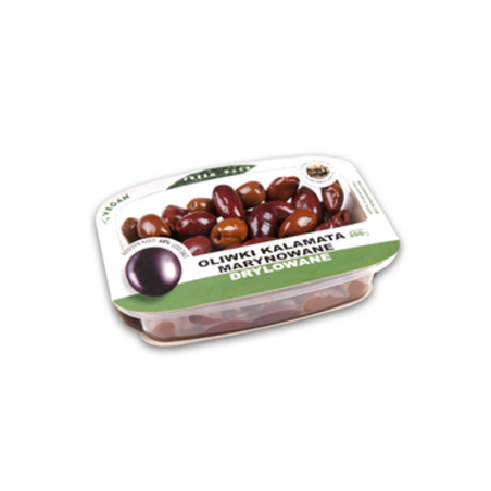 Oliwki Kalamata marynowane drylowane Fresh Pack 200 g Lyrakis Family