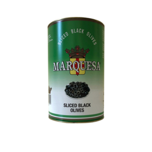 Oliwki czarne krojone 4350/2350g MARQUESA