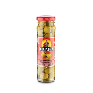 Hiszpańskie oliwki zielone drylowane pasteryzowane 142G/70G Figaro