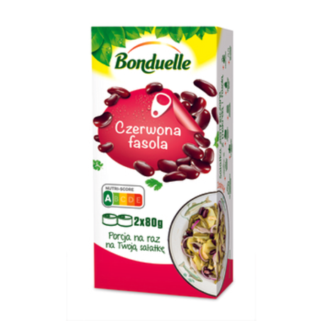 BONDUELLE Czerwona fasola 2x80g
