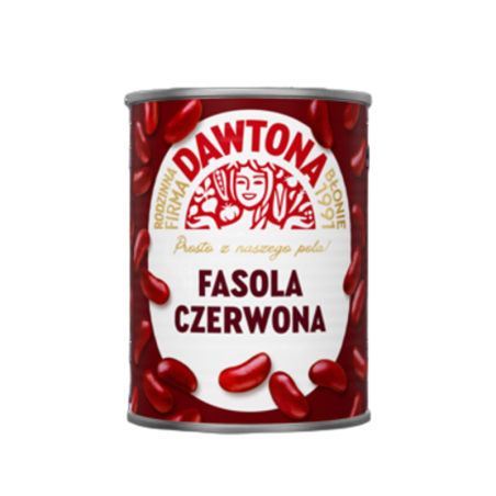 Fasola czerwona konserwowa 400g Dawtona