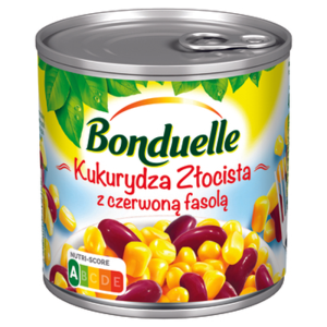Bonduelle Kukurydza złocista z czerwoną fasolą 425ml