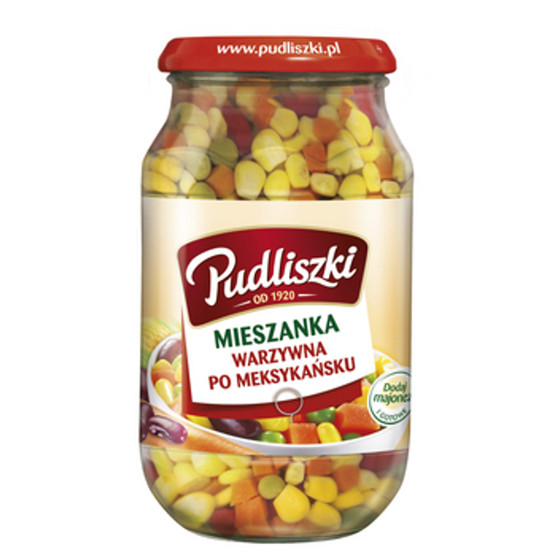 Pudliszki Mieszanka warzywna po meksykańsku 450g