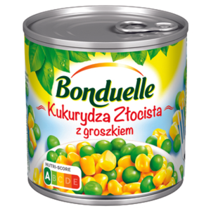 Bonduelle Kukurydza złocista z groszkiem 425ml