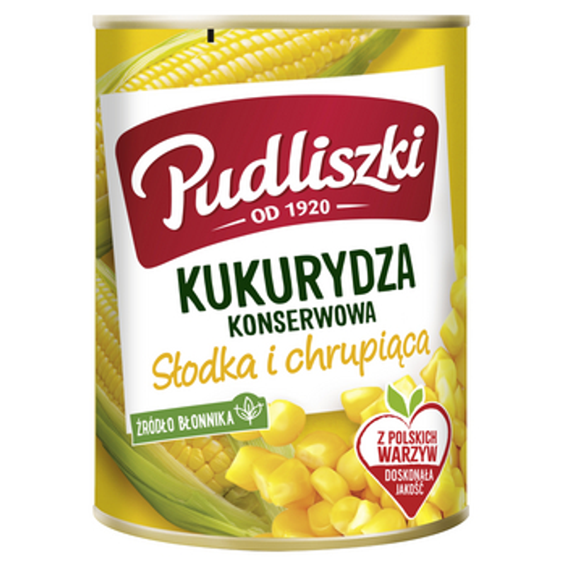 Kukurydza konserwowa Pudliszki 400g