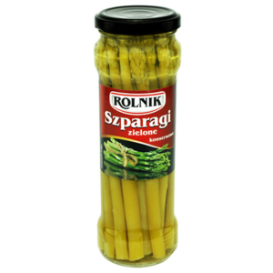 Szparagi całe zielone Rolnik 370 ml