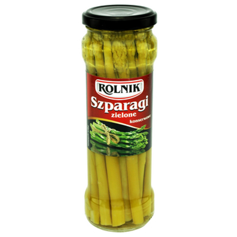 Szparagi całe zielone Rolnik 370 ml