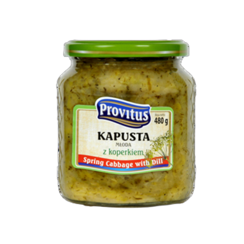 Kapusta młoda z koprem Provitus 480G