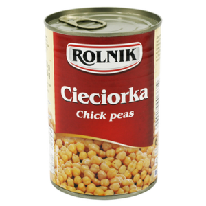 Cieciorka Konserwowa - Ciecierzyca w Zalewie w Puszce 425 ml Rolnik