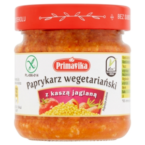 Primavika Paprykarz wegetariański z kaszą jaglaną 160 g