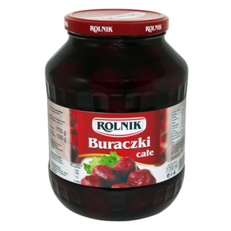 Buraczki całe 1700 ml Rolnik