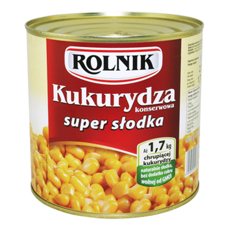 Kukurydza konserwowa Rolnik 2650 ml