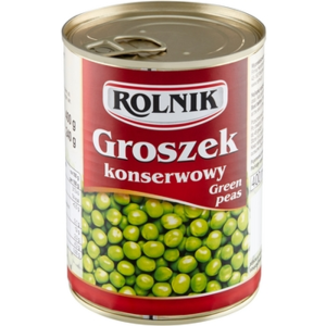 Groszek konserwowy 400 g Rolnik