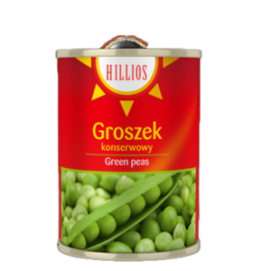Groszek konserwowy 2650 ml Hillios