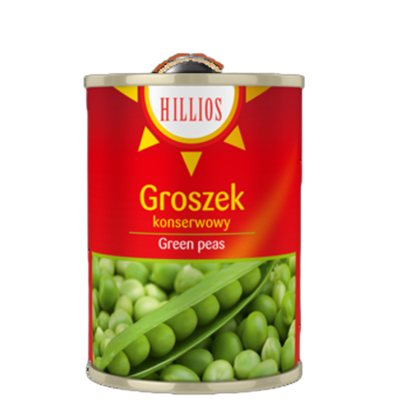 Groszek konserwowy 2650 ml Hillios
