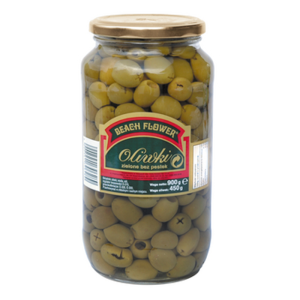 Beach Flower Oliwki zielone bez pestki 900g