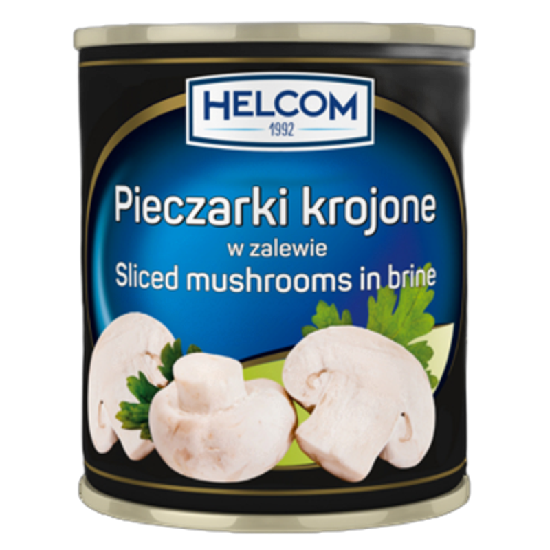 Pieczarki krojone w zalewie 2650 ml Helcom