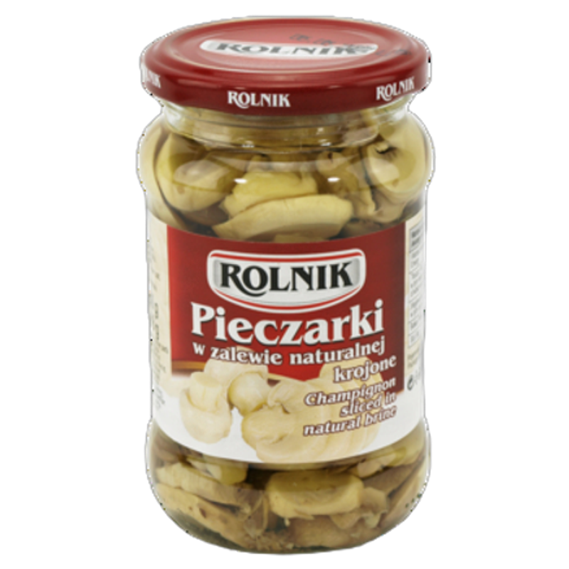 Pieczarki krojone w zalewie 340g Rolnik