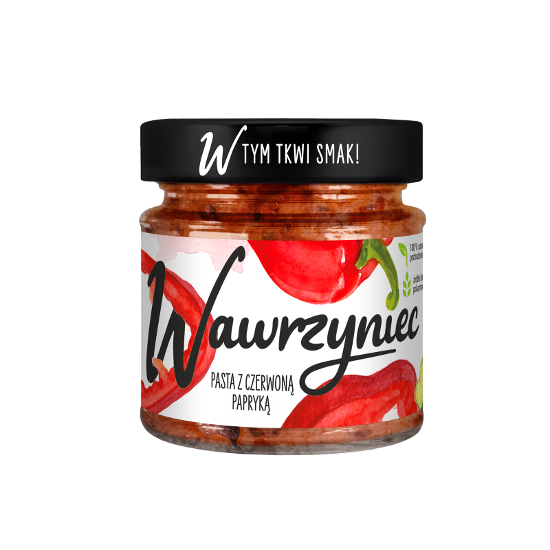 Wawrzyniec - Pasta Warzywna z czerwoną papryką 180 g