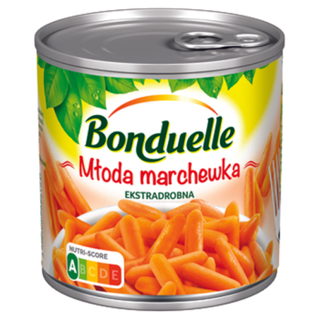 Bonduelle Młoda marchewka ekstadrobna 425ml