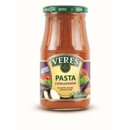 Pasta z bakłażanów Veres 500g.