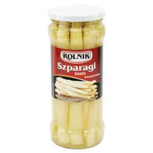 Szparagi białe konserwowe 580 ml Rolnik