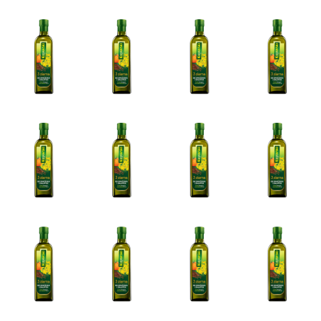 Kujawski 3 ziarna Olej z rzepaku lnu i pestek dyni 750 ml X12