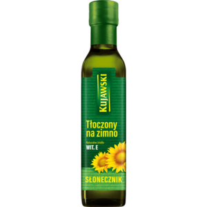 Kujawski olej ze słoneczników tłoczony na zimno 250 ml