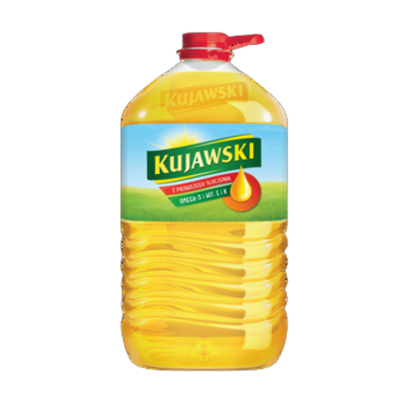 Kujawski Olej rzepakowy z pierwszego tłoczenia 5l