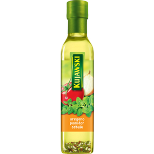 Olej Kujawski z oregano, pomidorami i cebulą 250ml